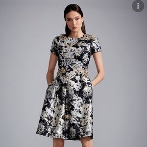 New dress.  For a wedding or elegant  party.